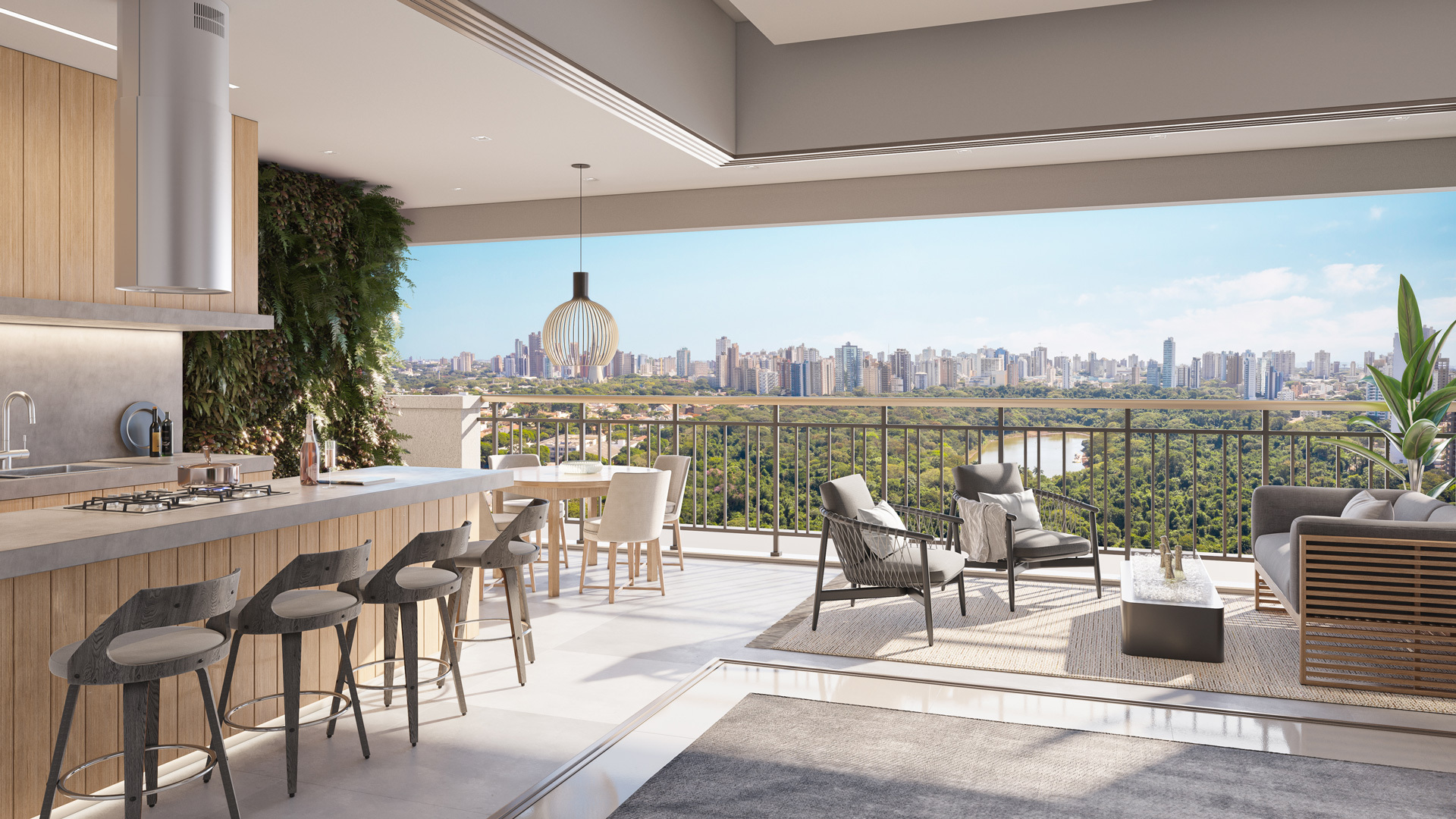 Apartamento decorado Solaia: seu refúgio, no lugar onde deve estar