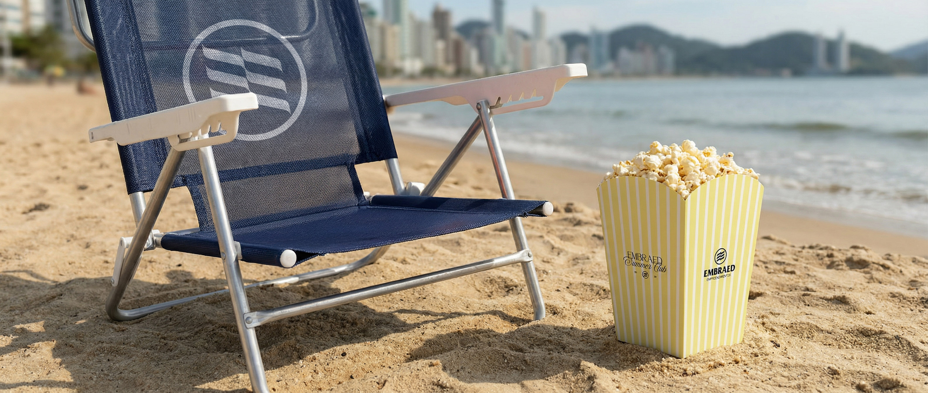 Embraed promove a 2ª edição do Cinema Embraed na Praia no dia 07 de fevereiro