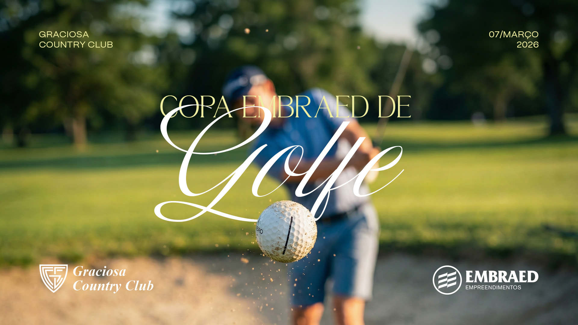 Copa Embraed de Golf no Graciosa Country Club