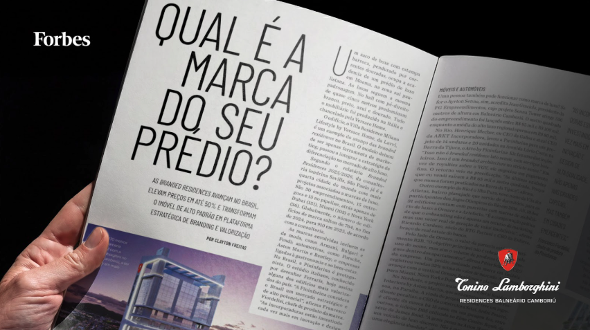 Embraed é destaque na Forbes em matéria sobre o avanço das branded residences no Brasil